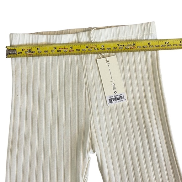 NWT Rylee+Cru ivory white rib-knit leggings size 8-9 ribbed knit cozy girls - Picture 8 of 9